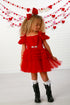 Zoe Ruby Tiered Tulle Dress – Sparkle, Sweetness & Holiday Charm 12M-14